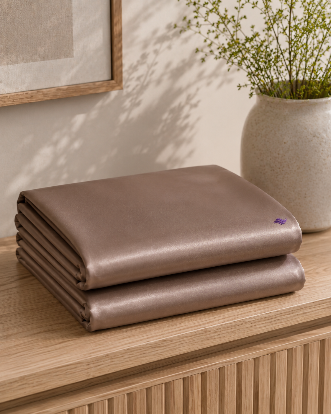 Mink/Sable - VellaMore’s Bespoke Pure Silk Pillowcase
