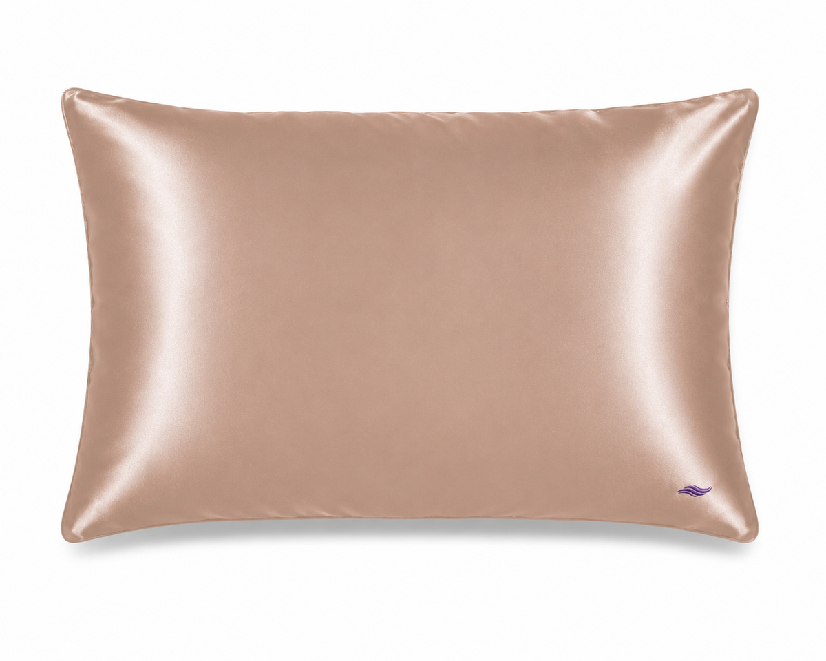 Taupe Blush - VellaMore’s Bespoke Pure Silk Pillowcase
