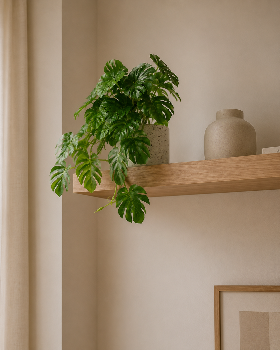 Artificial Monstera Trailing Plant