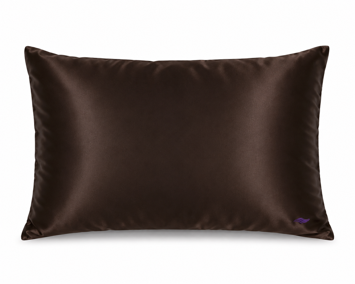 Dark Espresso - VellaMore’s Bespoke Pure Silk Pillowcase