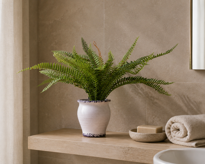 Potted Artificial Bushy Fern