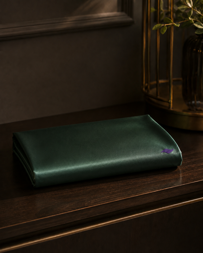 Emerald Hunter - VellaMore’s Bespoke Pure Silk Pillowcase