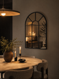 Luxe Arched Window Mirror