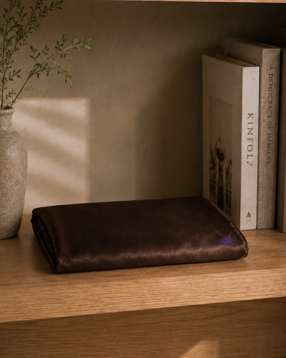 Dark Espresso - VellaMore’s Bespoke Pure Silk Pillowcase