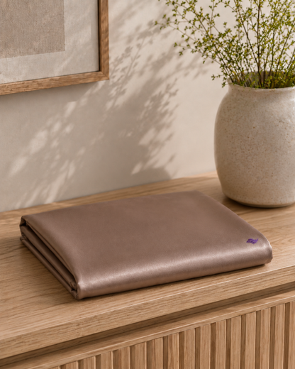 Mink / Sable - VellaMore’s Bespoke Pure Silk Pillowcase