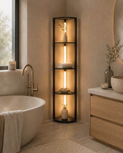 Modern Dimmable Corner LED Lamp