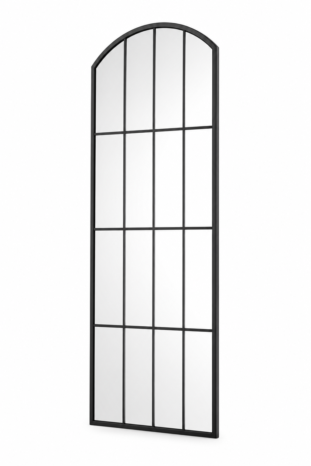 Luxe Cast Iron Frame Wall Mirror