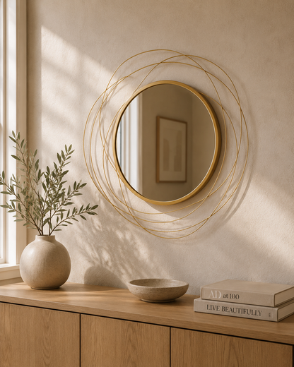 Signature Metal Frame Mirror