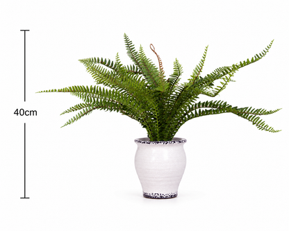 Potted Artificial Bushy Fern