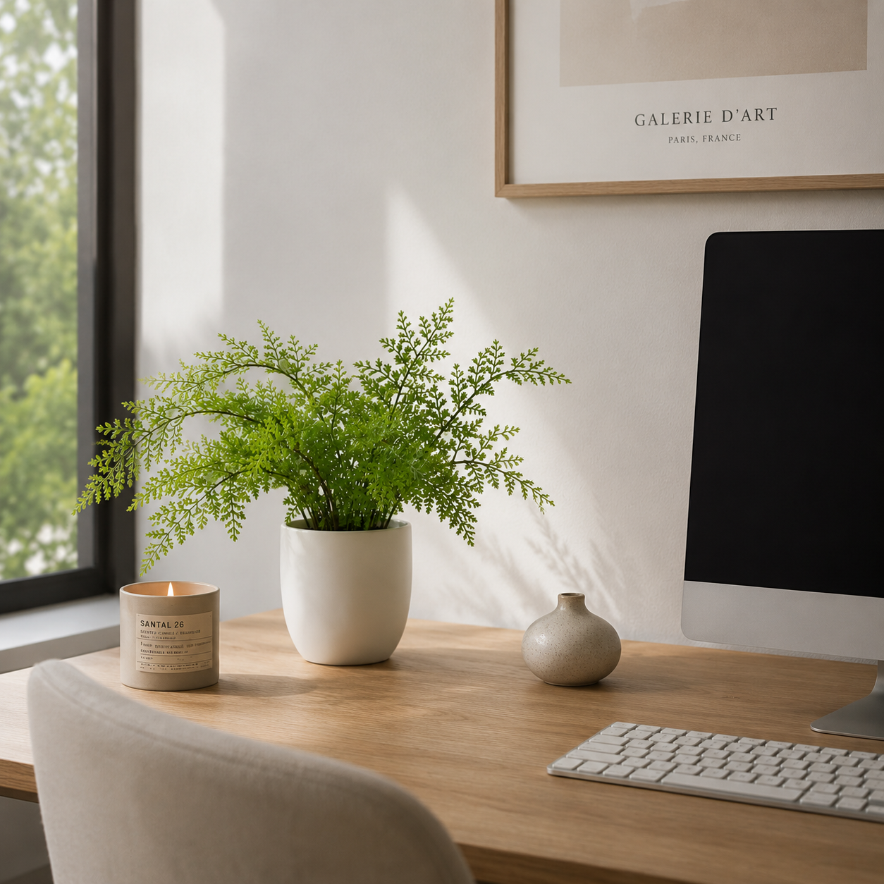 Potted Artificial Royal Fern