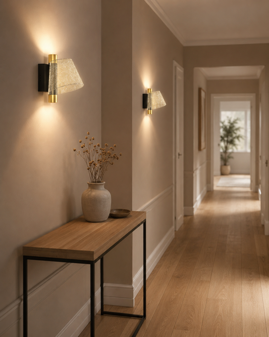 Sleek Interior/Exterior LED Wall Light