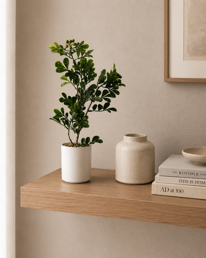 Oriental Elegance Artificial Bonsai Ficus Tree