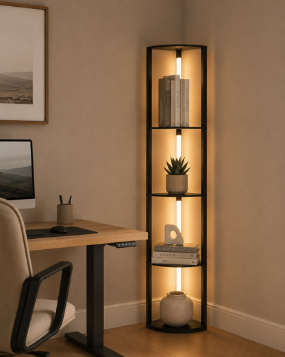Modern Dimmable Corner LED Lamp