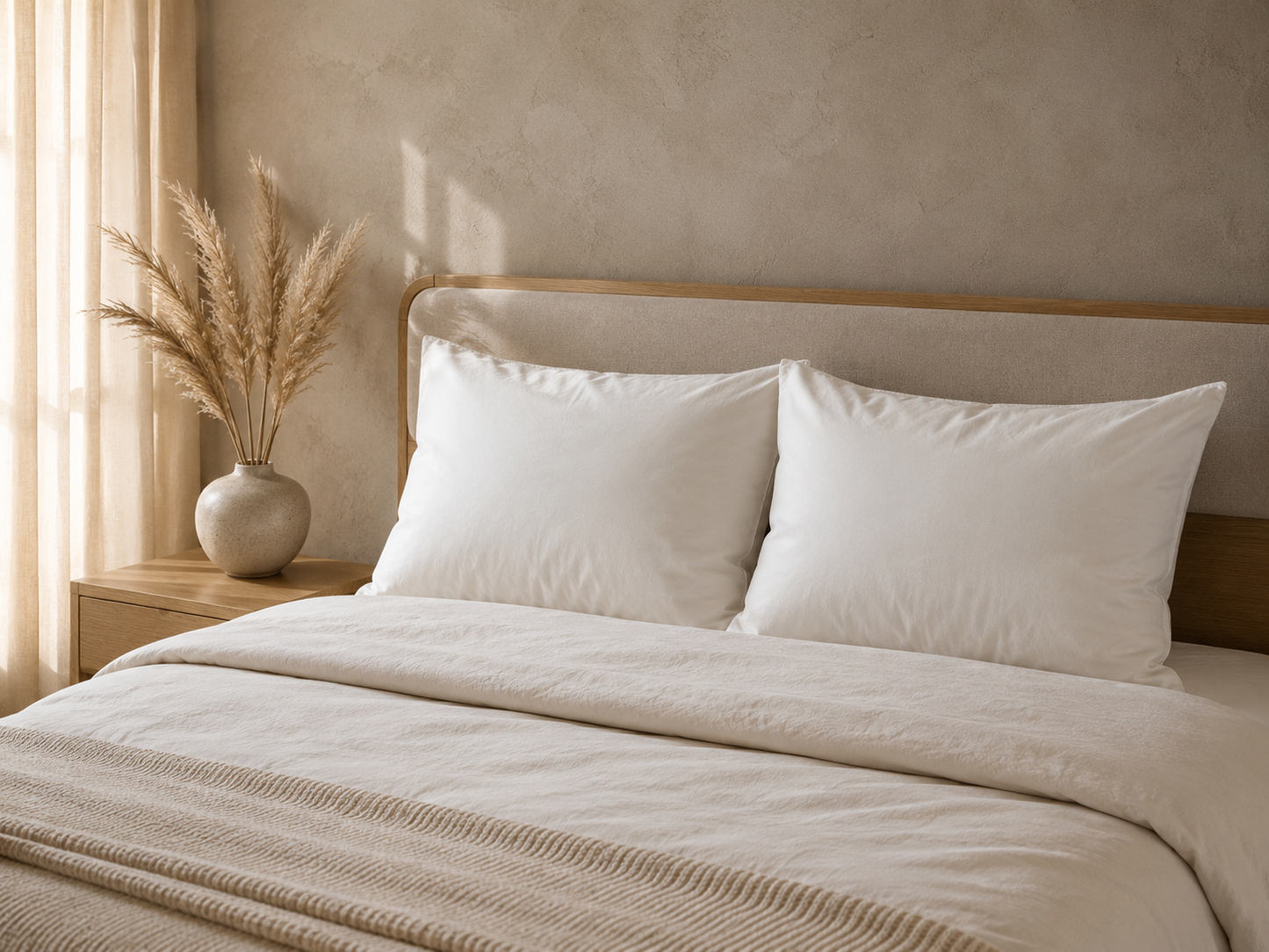 Luxe Duck Feather Pillow Duo