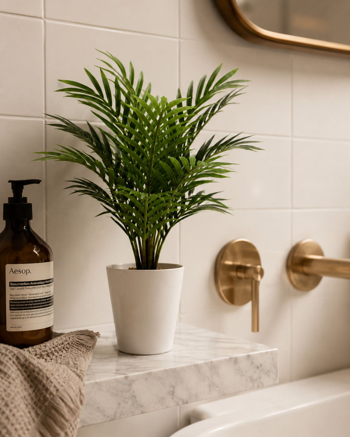 Miniature Artificial Palm Tree