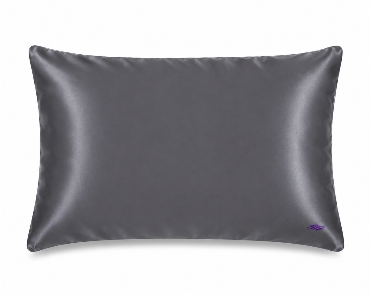 Pewter Gray - VellaMore’s Bespoke Pure Silk Pillowcase