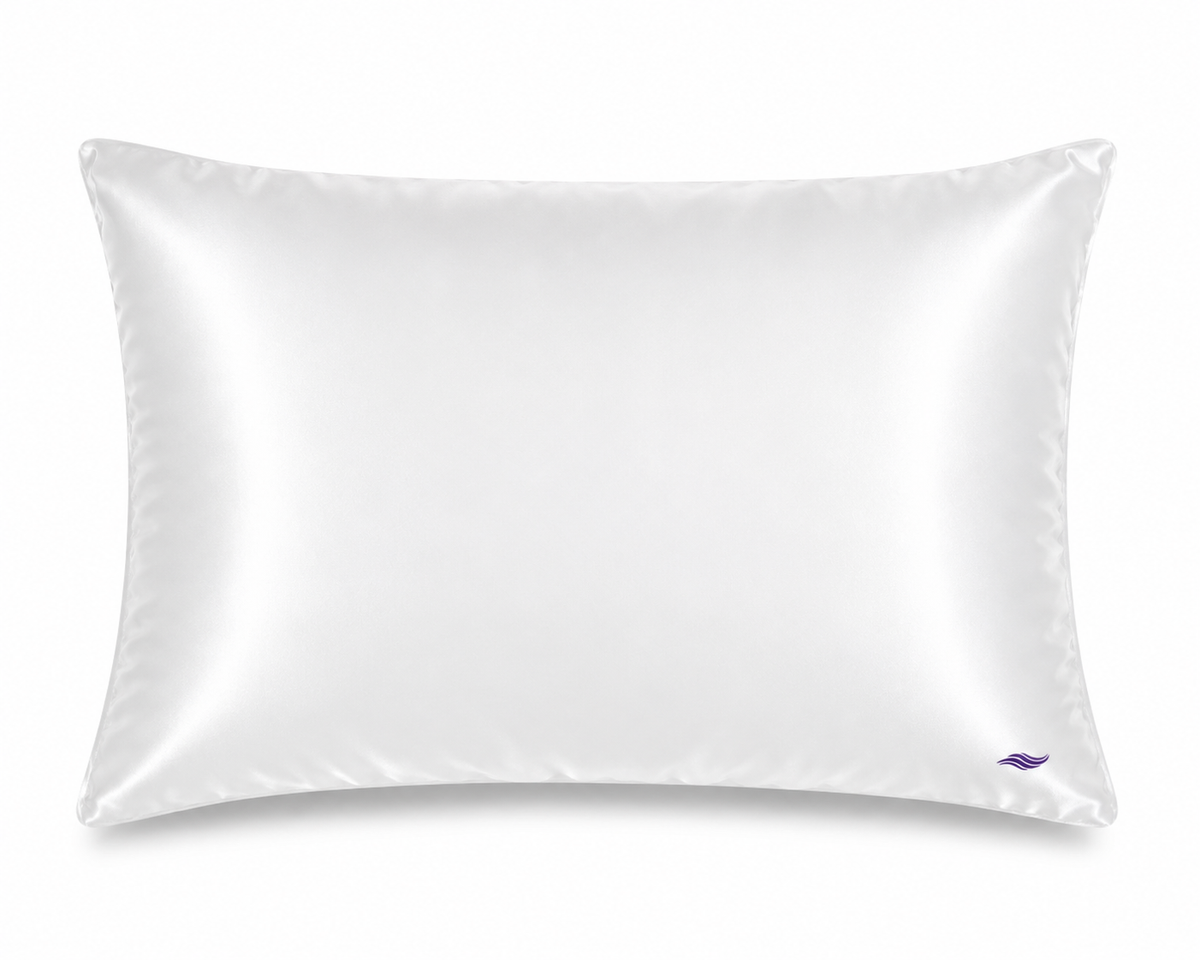 Frost White / Ice - VellaMore’s Bespoke Pure Silk Pillowcase
