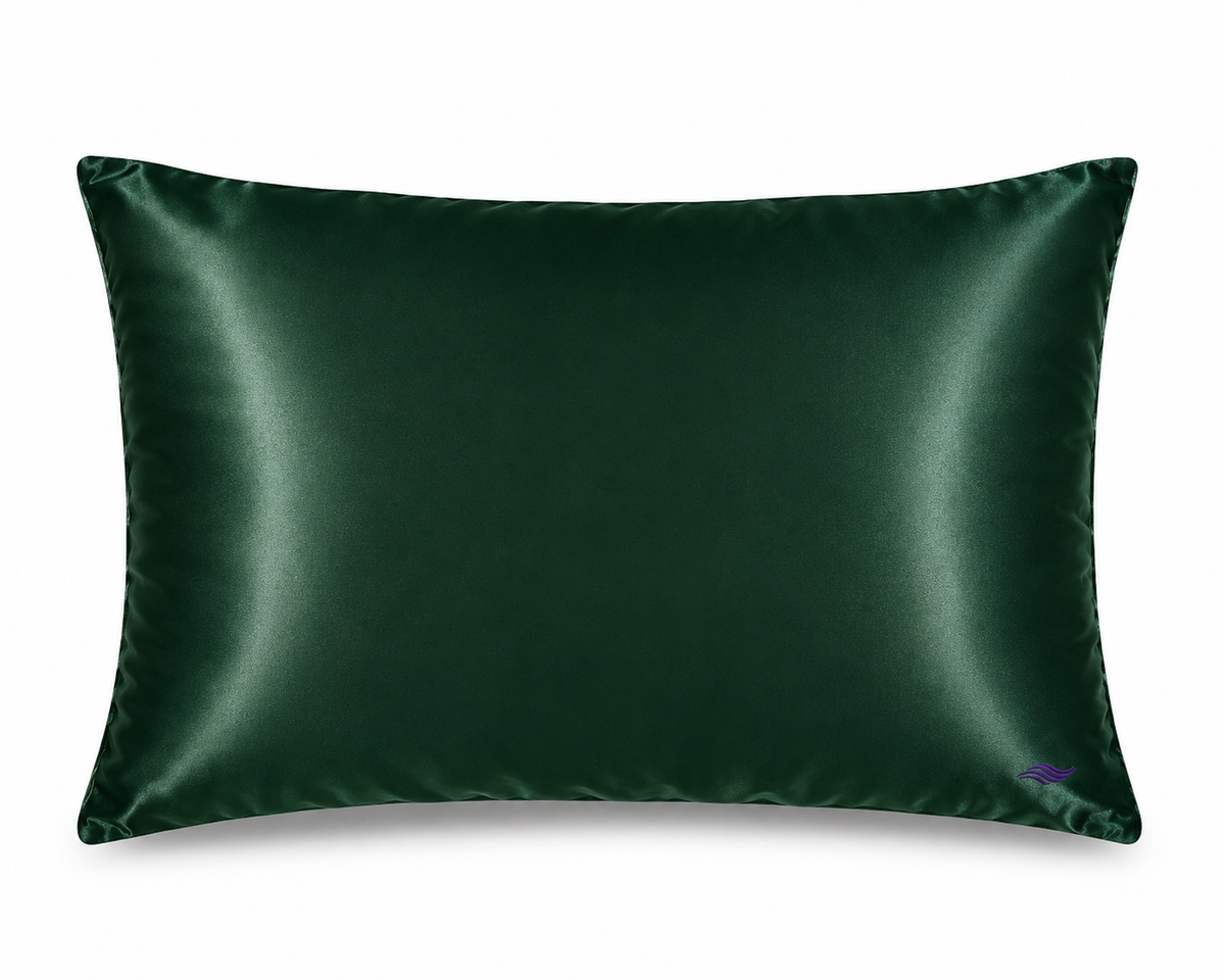 Emerald Hunter - VellaMore’s Bespoke Pure Silk Pillowcase