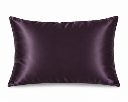 Dark Plum / Aubergine - VellaMore’s Bespoke Pure Silk Pillowcase