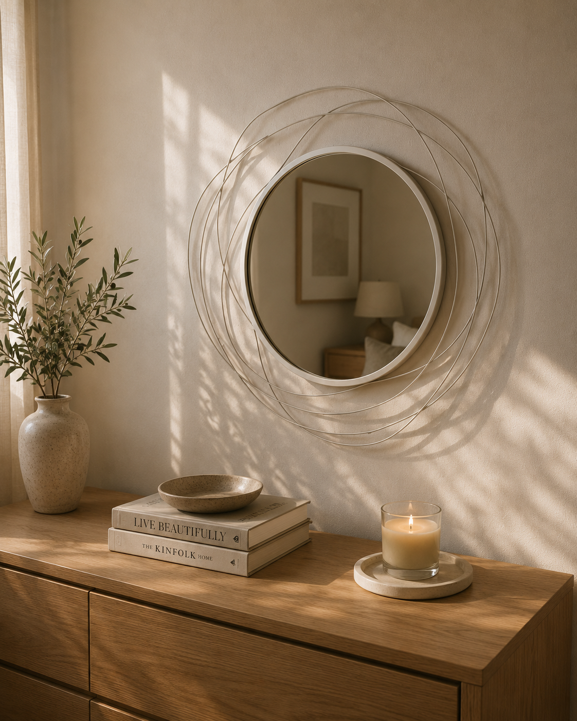 Signature Metal Frame Mirror