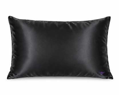 Charcoal / Near-Black - VellaMore’s Bespoke Pure Silk Pillowcase