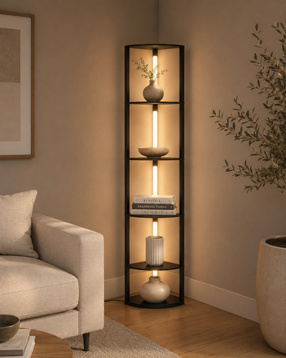 Modern Dimmable Corner LED Lamp