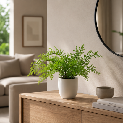Potted Artificial Royal Fern