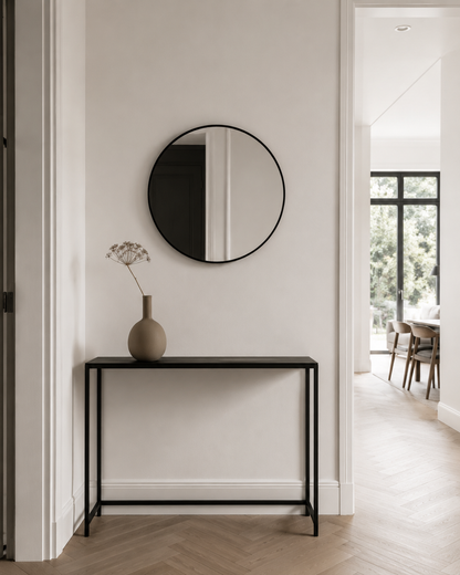 Black Halo Wall Mirror