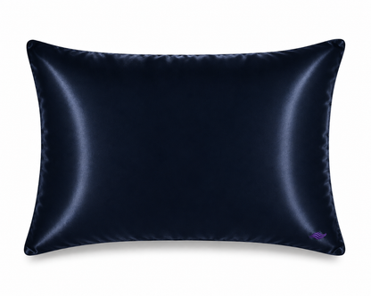 Obsidian Navy - VellaMore’s Bespoke Pure Silk Pillowcase