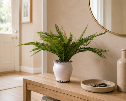 Potted Artificial Bushy Fern