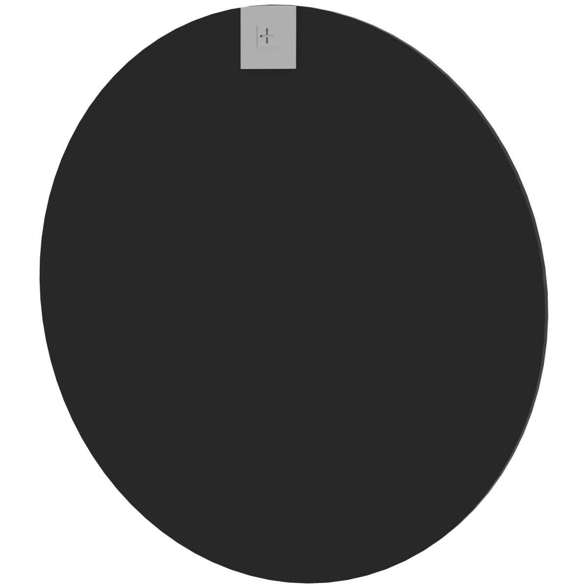 Black Halo Wall Mirror