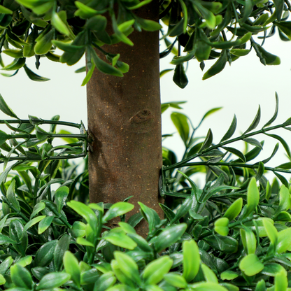 Decorative Artificial Boxwood Trees - Set of 2