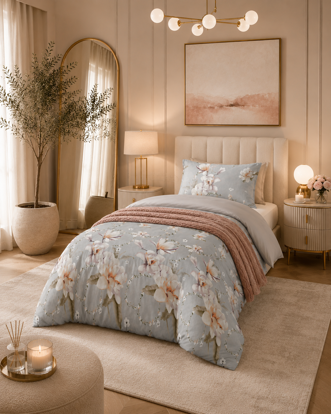 Anemone Grey Blossom Bedding Range