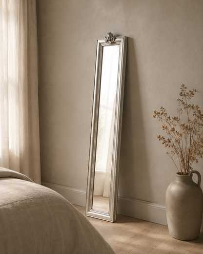 Silver Luxe Tall Mirror
