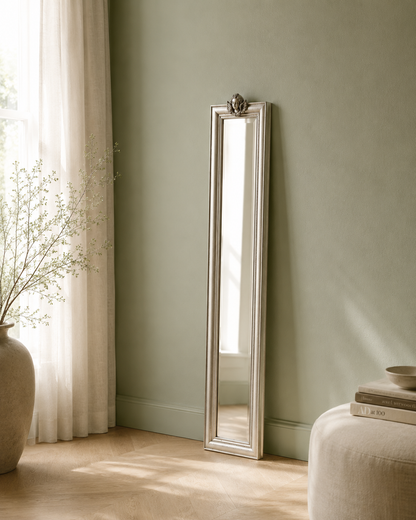 Silver Luxe Tall Mirror