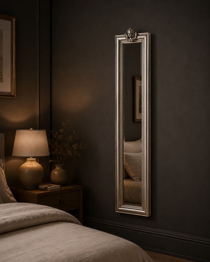 Silver Luxe Tall Mirror