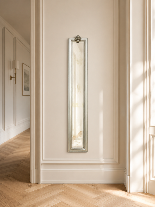 Silver Luxe Tall Mirror