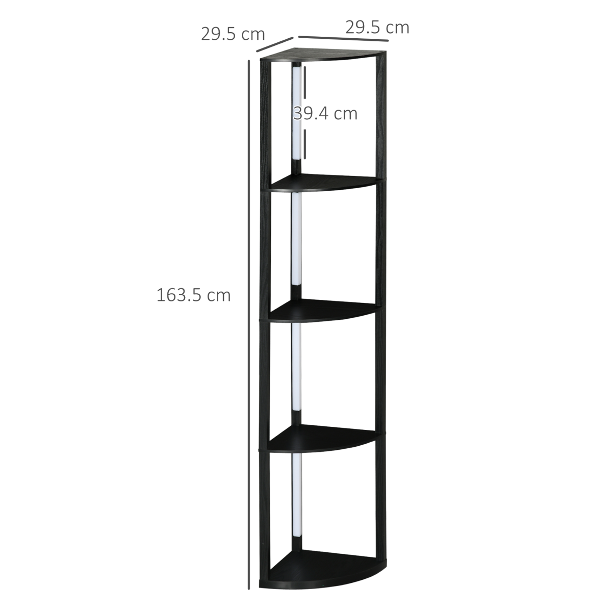 Modern Dimmable Corner LED Lamp